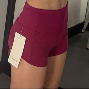 Women's Pink Athletic Shorts
